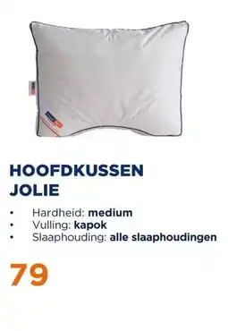 TotaalBED Hoofdkussen Jolie | kapok | aanbieding