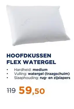 TotaalBED Hoofdkussen Flex watergel | aanbieding