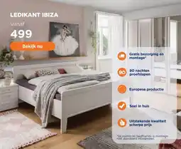 TotaalBED Bed Ibiza aanbieding