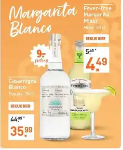 Gall & Gall Casamigos Blanco 70CL Mixen aanbieding