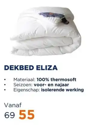 TotaalBED Dekbed Eliza 100% thermosoft enkel | 140x200 aanbieding