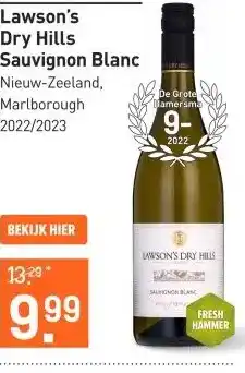 Gall & Gall Lawson's Dry Hills Sauvignon Blanc 75CL Wijn aanbieding