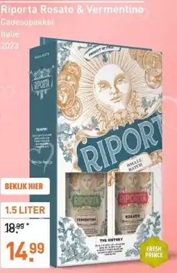 Gall & Gall Riporta Rosato & Vermentino Cadeaupakket 2X75CL Wijn aanbieding