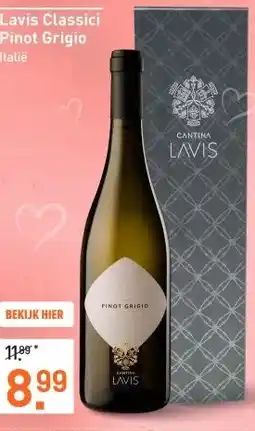 Gall & Gall Lavis Classici Pinot Grigio 75CL Wijn aanbieding