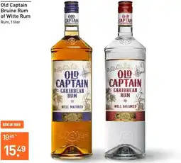 Gall & Gall Old Captain Witte Rum 100CL Mixen aanbieding