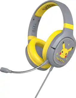 Bol.com Pokémon Pikachu Pro G1 - gaming koptelefoon - afneembare microfoon - verstelbaar - lange kabel aanbieding