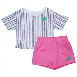 Foot Locker Nike Gfx Unisex Trainingspakken - Roze - Maat: 86 - 92 CM - Katoen Jersey - Foot Locker aanbieding