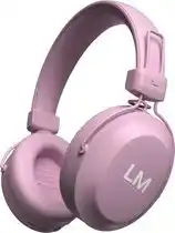 Bol.com Louise&Mann 5 Draadloze Over-Ear Koptelefoon - met Microfoon - Roze aanbieding