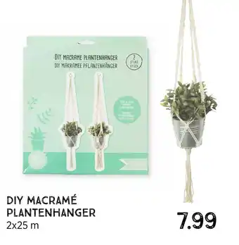 Xenos Diy Macramé plantenhanger aanbieding