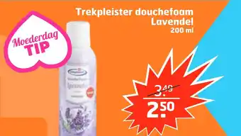 Trekpleister Trekpleister douchefoam lavendel 200ml aanbieding