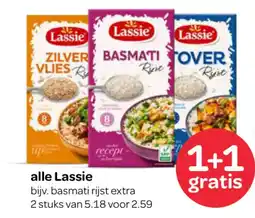 Spar alle Lassie aanbieding