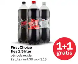 Spar First Choice aanbieding