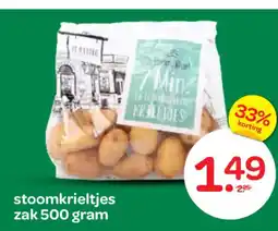 Spar stoomkrieltjes aanbieding