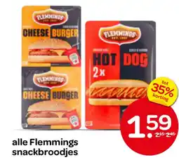 Spar alle Flemmings snackbroodjes aanbieding