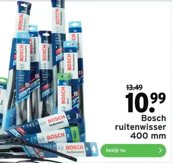 GAMMA Bosch ruitenwisser 400mm aanbieding