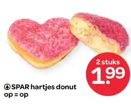 Spar SPAR hartjes donut aanbieding