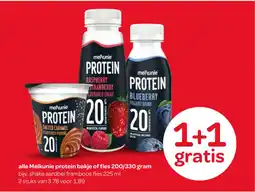 Spar alle Melkunie protein aanbieding