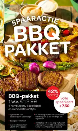 Spar BBQ-pakket aanbieding