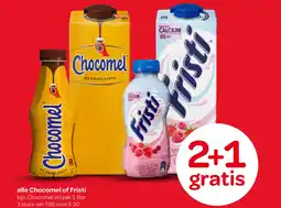 Spar alle Chocomel of Fristi aanbieding