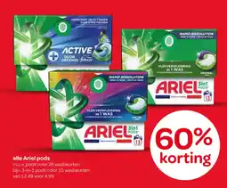 Spar alle Ariel pods aanbieding