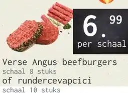 Naanhof Verse Angus beefburgers of rundercevapcici aanbieding