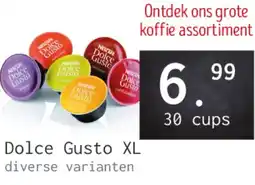 Naanhof Dolce Gusto XL aanbieding