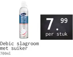 Naanhof Debic slagroom met suiker aanbieding