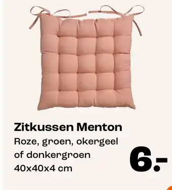 Kwantum Zitkussen Menton aanbieding