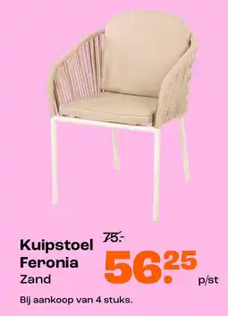 Kwantum Kuipstoel Feronia aanbieding