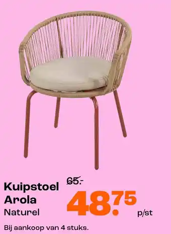 Kwantum Kuipstoel Arola aanbieding
