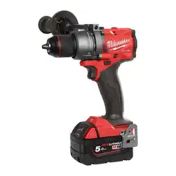 Bol.com Milwaukee M18 FUEL FPD3-502X Accu Klop-/Schroefboormachine 18V 5.0Ah in HD-Box - 4933479860 aanbieding