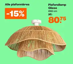 Kwantum Plafondlamp Gliese aanbieding