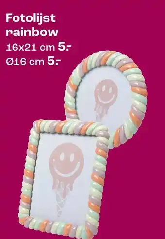 Kwantum Fotolijst rainbow aanbieding