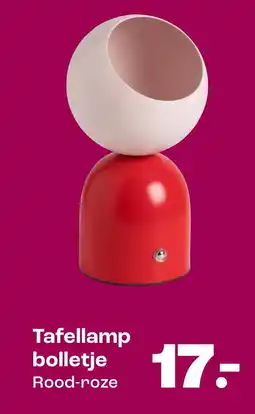 Kwantum Tafellamp bolletje aanbieding