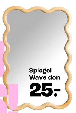 Kwantum Spiegel Wave don aanbieding