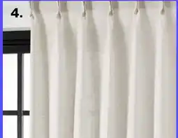 Kwantum Gordijn Amy Off-white aanbieding
