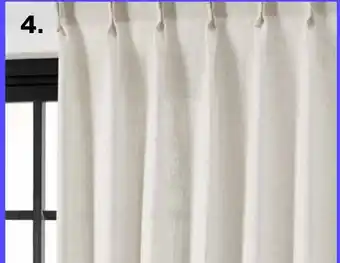 Kwantum Gordijn Amy Off-white aanbieding