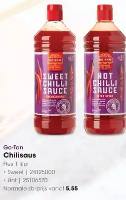 HANOS Go-Tan Chilisaus aanbieding