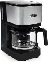 Bol.com Princess 246030 Compact 8 - Filter-koffiezetapparaat - Zwart - 750 ml aanbieding