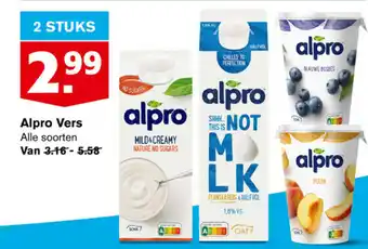 Hoogvliet Alpro Vers aanbieding