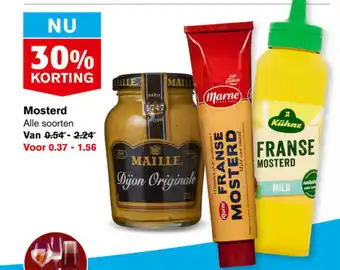 Hoogvliet Mosterd aanbieding