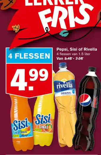 Hoogvliet Pepsi, Sisi of Rivella aanbieding