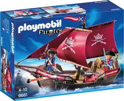 Bol.com PLAYMOBIL Soldatenzeilschip met kanonnen - 6681 aanbieding
