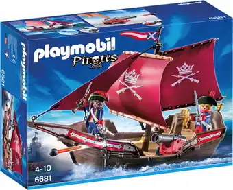 Bol.com PLAYMOBIL Soldatenzeilschip met kanonnen - 6681 aanbieding
