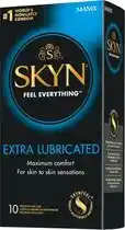De Online Drogist Skyn Manix Skyn Condooms Extra Lubricated 10ST aanbieding