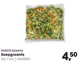 HANOS Soepgroente aanbieding
