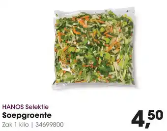 HANOS Soepgroente aanbieding