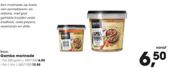 HANOS Gamba marinade aanbieding