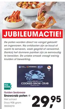 HANOS Snowcrab poten aanbieding