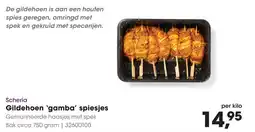 HANOS Gildehoen 'gamba' spiesjes aanbieding